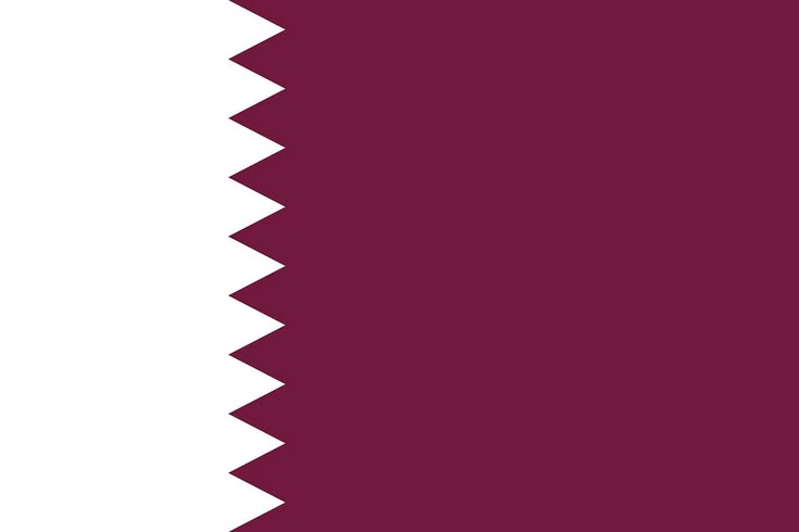Qatar flag