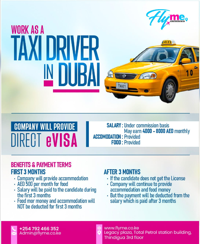 Taxi Driver – Dubai, United Arab Emirates