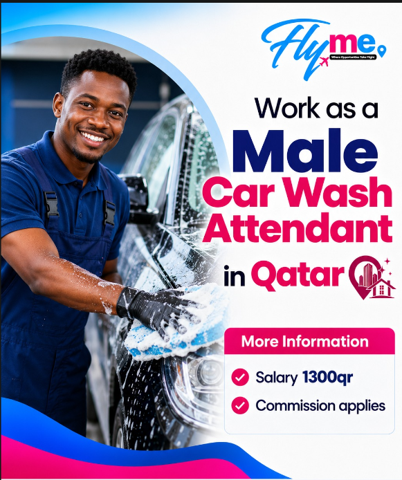 Male Car Wash Attendant