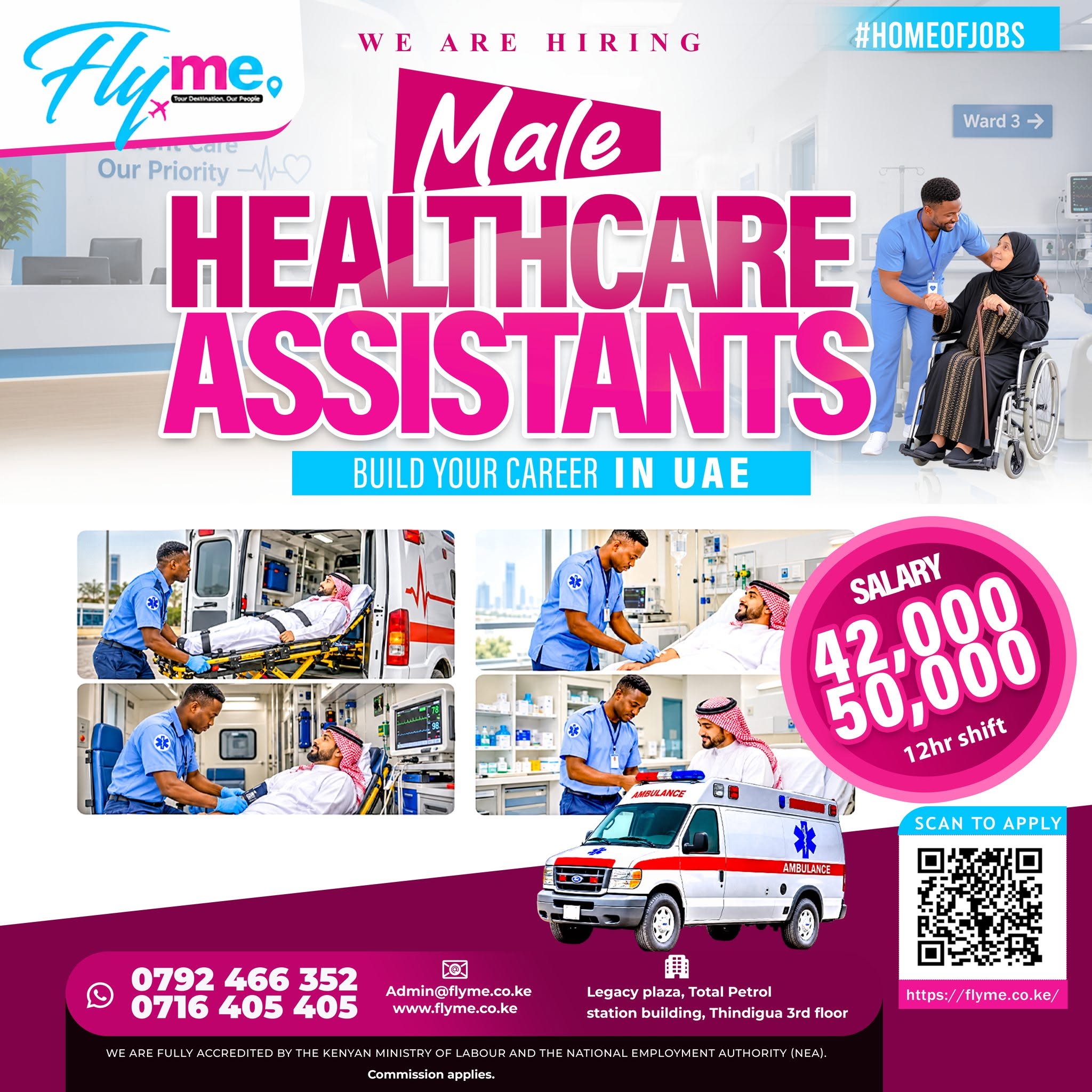 Healthcare Assistant – Dubai, UAE (Male)