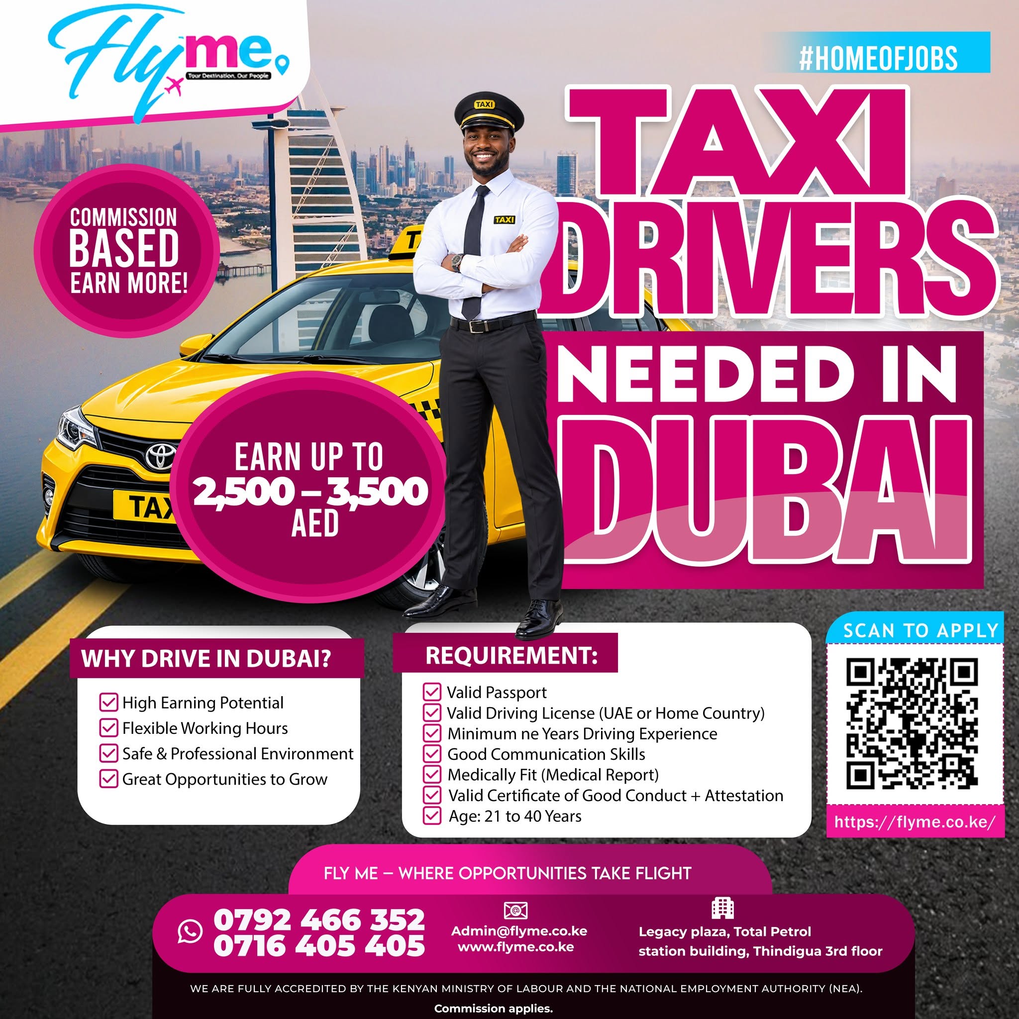 Taxi Driver – Dubai, UAE