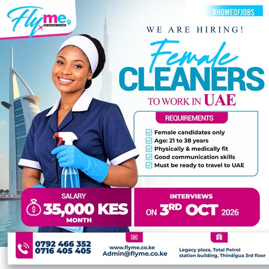 UAE FEMALE CLEANER