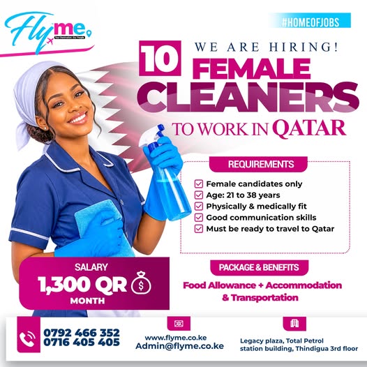 QATAR FEMALE CLEANER